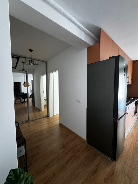 Apartament de 3 camere,58 mp, mobilat utilat, Cetatii, Floresti